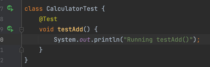 &ldquo;Running your First JUnit Tests&rdquo;