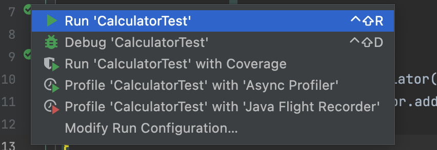 &ldquo;Run Test&rdquo;