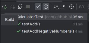 Two methods under test